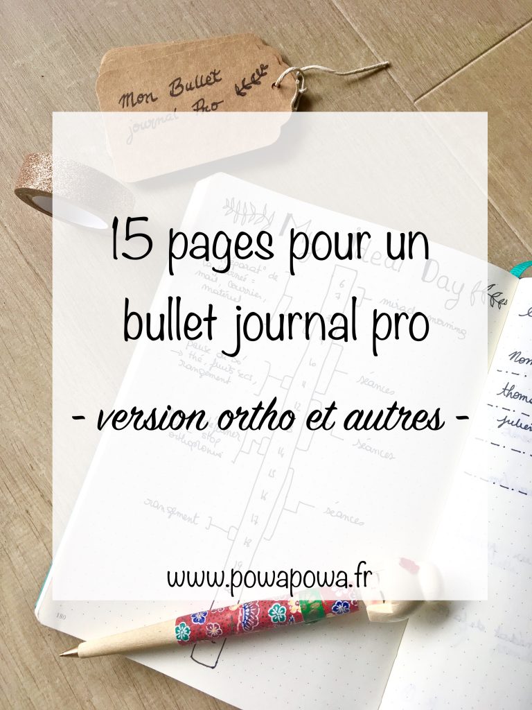 Page à points à imprimer pour Bullet Journal